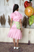 PINK DRESS WITH GREEN ICECREAM BELT